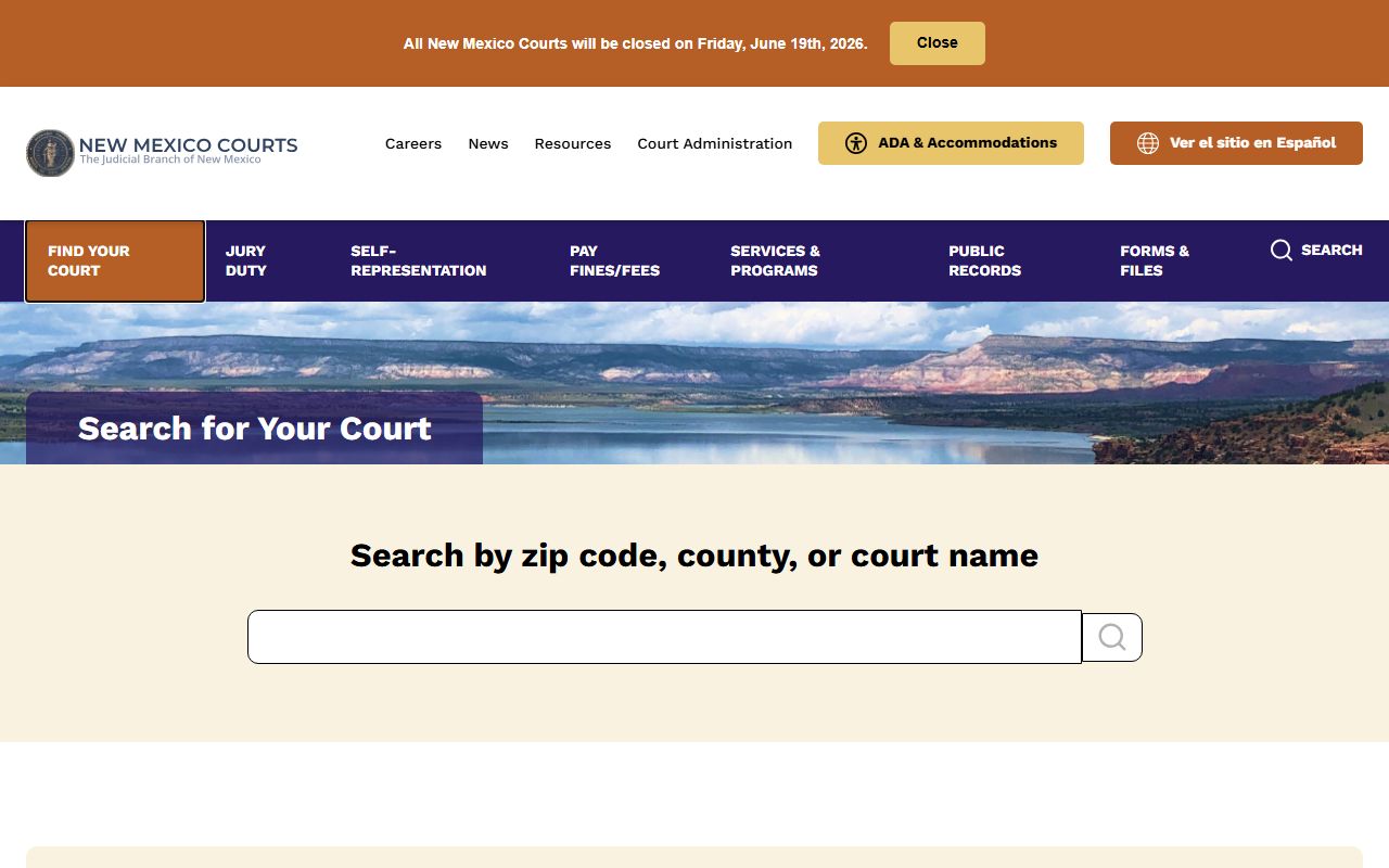 Rio Arriba County court records New Mexico court finder