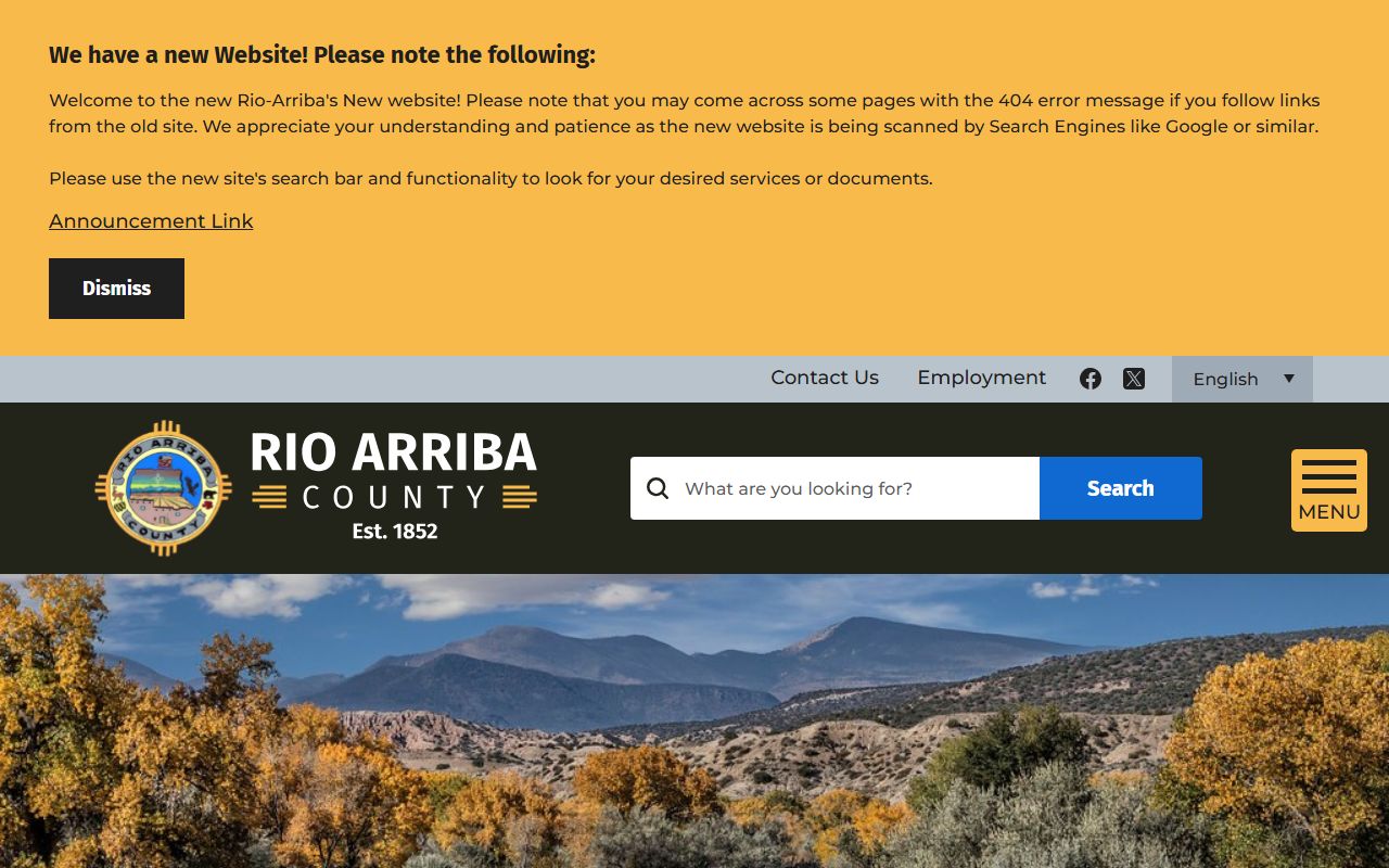 Rio Arriba County court records official county homepage